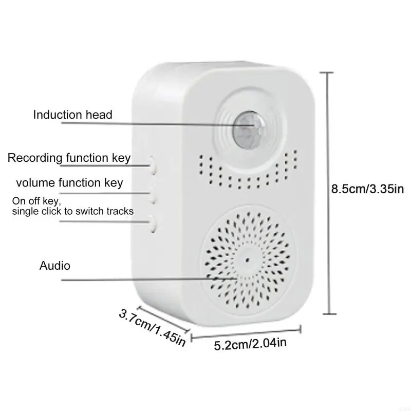 A3PA Greeting Visitor Door Chimes Security Reminder Business Detector Alarm