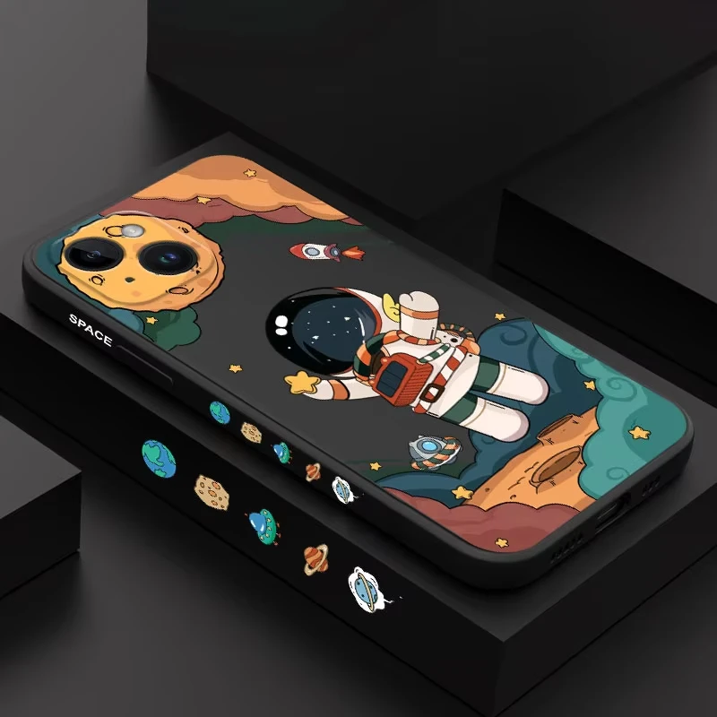 Hello Astronaut Cosmic Phone Case - Vibrant Space Design