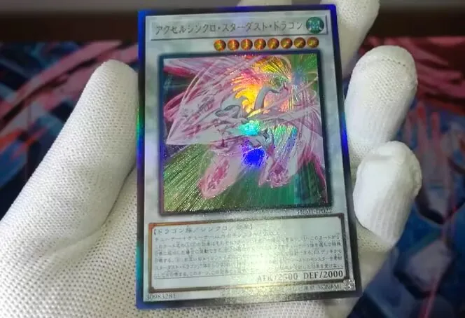 Accel Synchro Stardust Dragon - Ultimate Rare Hc01-Jp022 - Yugioh Giapponese