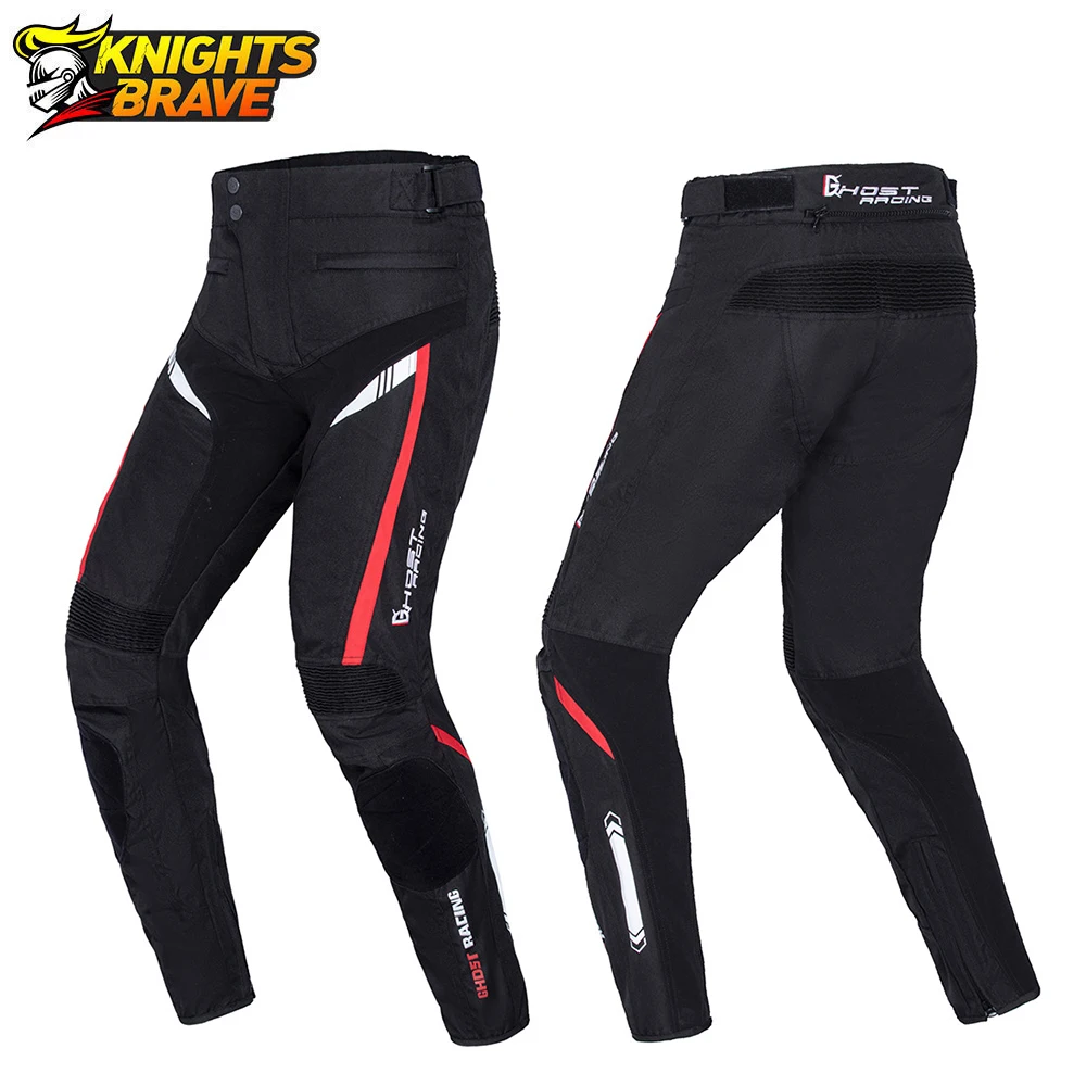 ReflectiveMotorcyclePantsMenWearResistantMotocrossPantsAnti