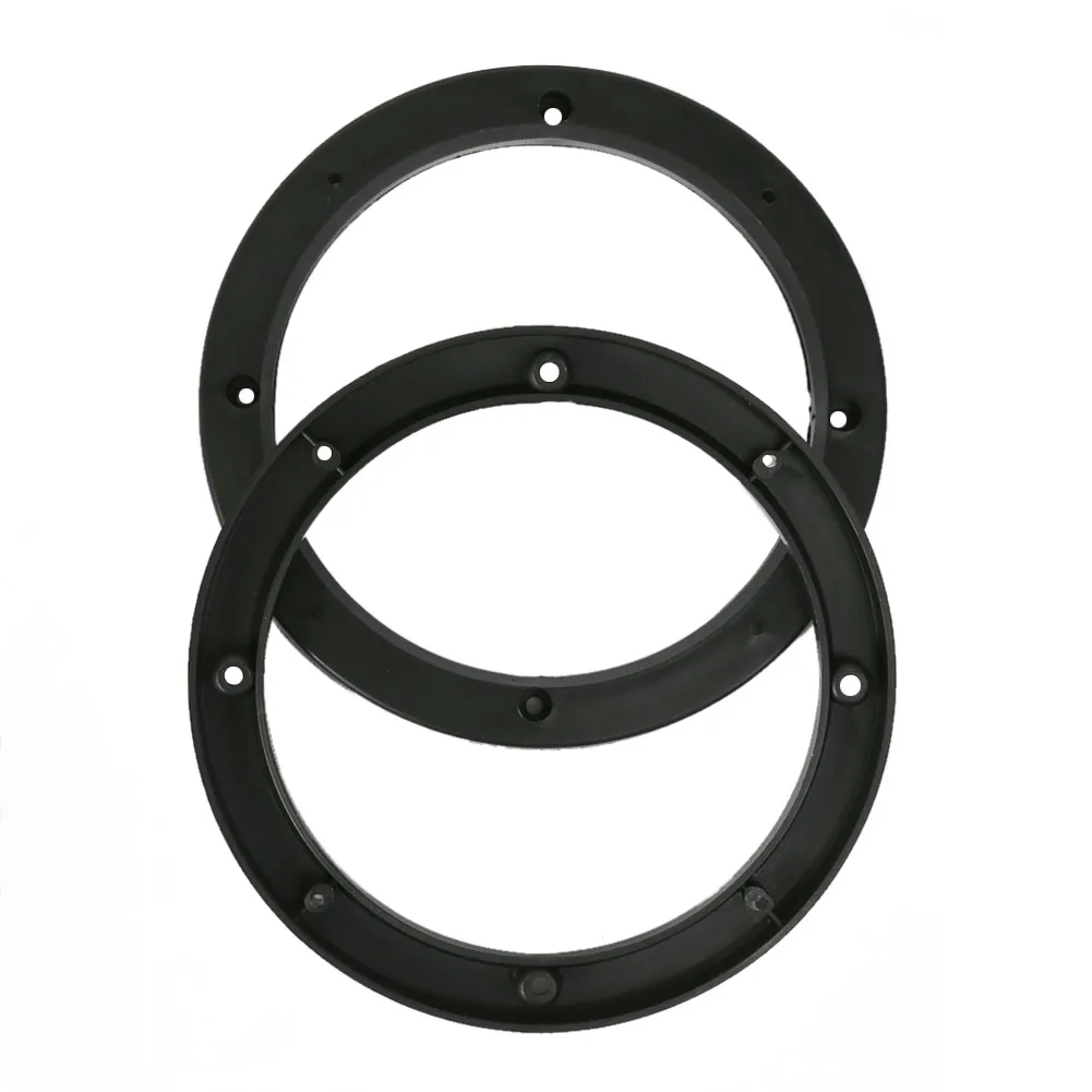 2Pcs Speaker Spacer Pad Adapter 6.5 Inch Plastic Fitting Audio Anti-Slip Autoradio Speaker Pakking Spacers for Auto Accessoires