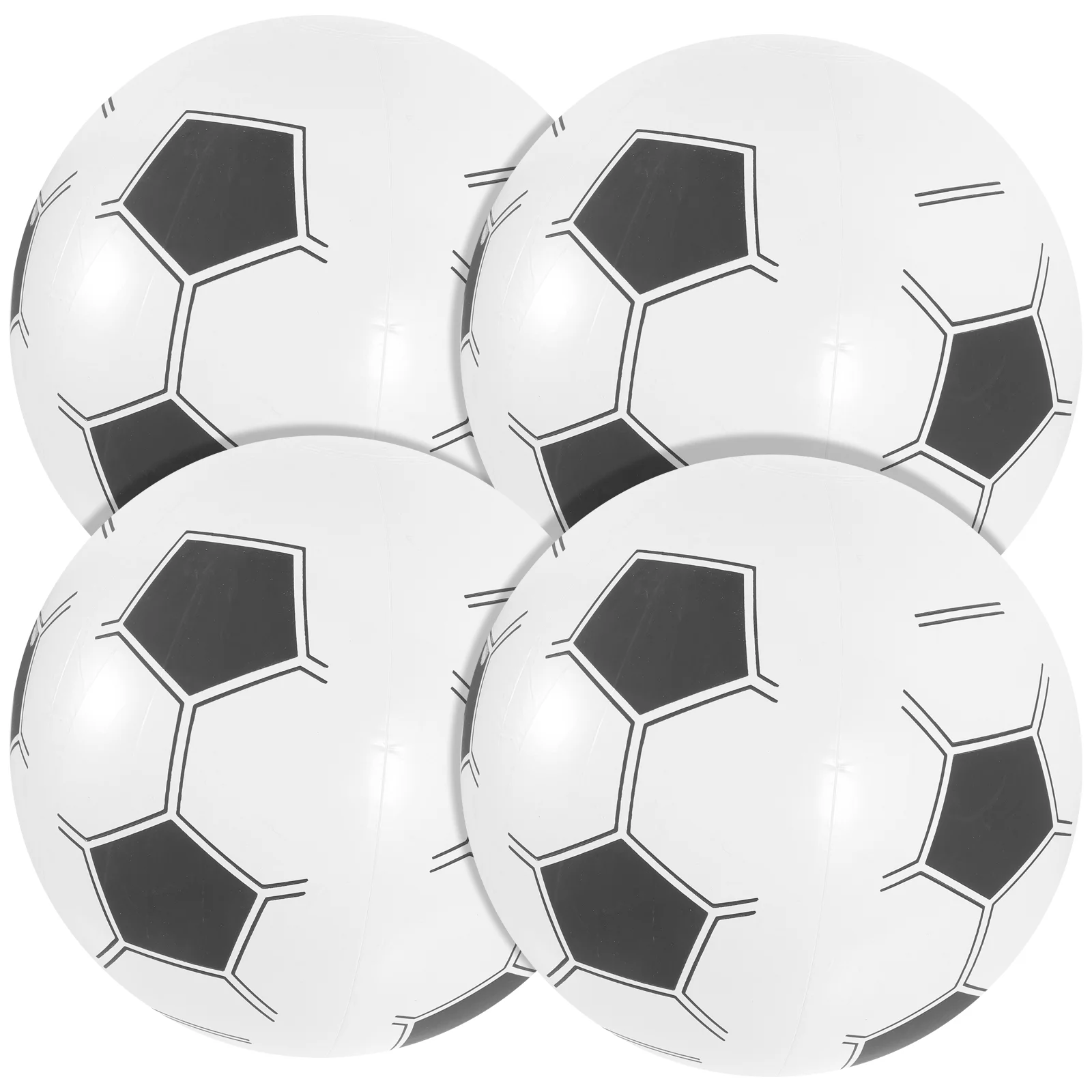 

30cm Inflatable Football Toys Outdoor Pool Water Balloons Summer Beach Ball Soccer For Adults Children Toys
