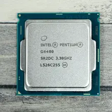 Processeur Intel Pentium G4400, 3.3GHz, double cœur, 2 threads, 3M, 54W, LGA 1151