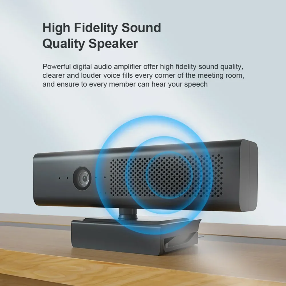 1080P Full HD Webcam Conference Webcam Dual Microphone Magnetic Privacy Cover Patented Design for Streaming Teaching PC Laptop
