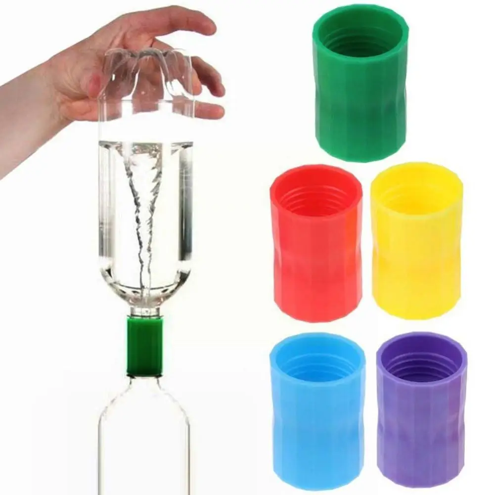 Vortex Bottle Connector Tornado Vortex Bottle Water Tube Experiment