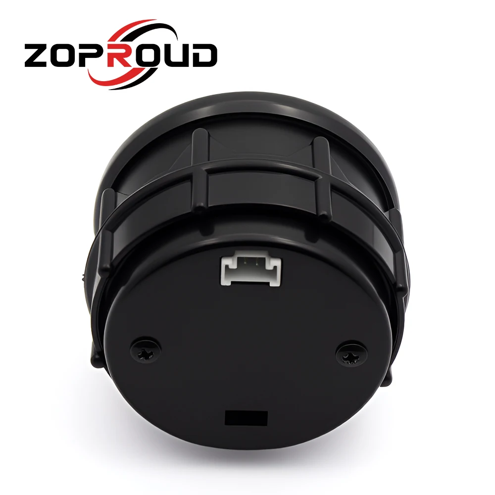 2인치 디지털 LED 이중 디스플레이 게이지 수온 전압계 12v/24v