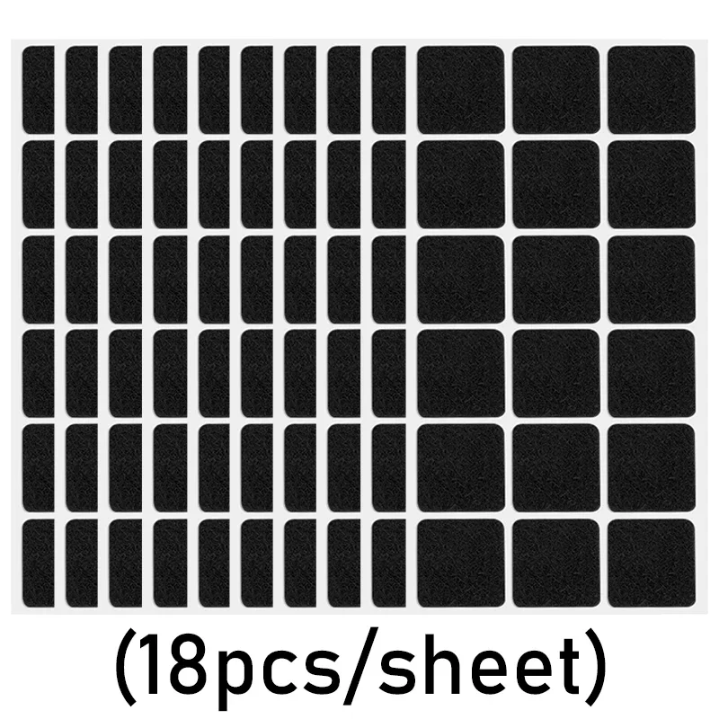 Premium Self-Adhesive Anti-Slip Felt Furniture Pads