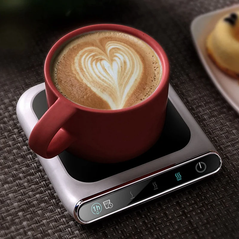 

Portable Heating Cup Pad Coffee Mug Warmers USB Warmer For Office Desk Electric Beverage Warmer For Tea Water Milk Easy To Use