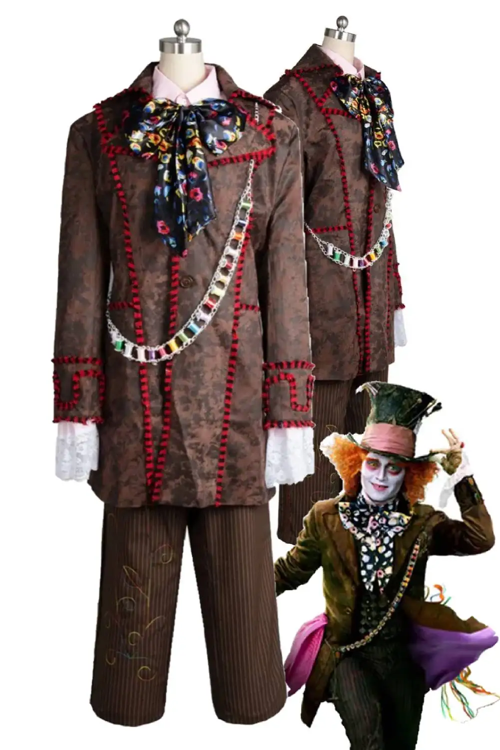 Colete Chapeleiro Maluco: Tudo o Que Você Precisa Saber Antes de Comprar  para seu Cosplay de, image size:1001x1500