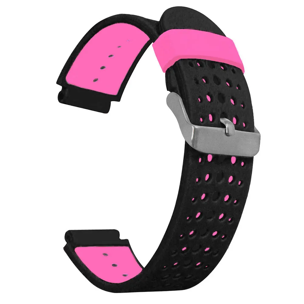 Silicone Breathable Smartwatch Strap - Enhanced Comfort and Style