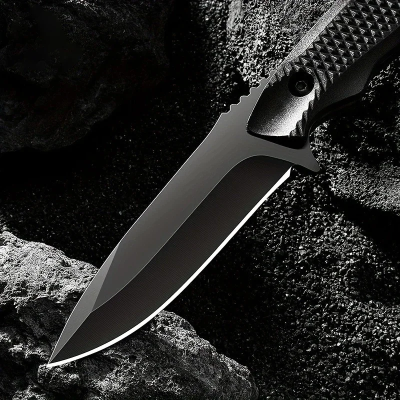 1pc High Hardness Folding Pocket Knife With Sheath 5