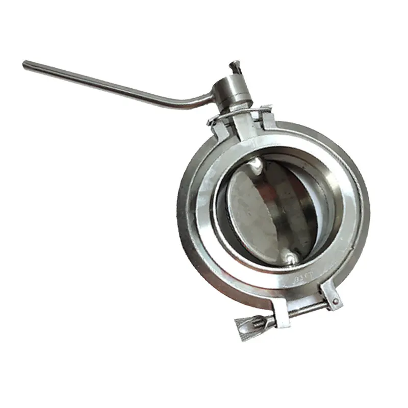 

Stainless Steel Powder Butterfly Valve Sanitary Clamp Powder Valve Tank Bottom Welding Powder Valve Large Discharge Valve