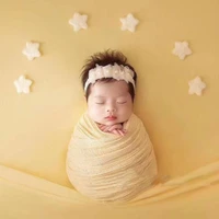 Newborn Wool Felt Heart Ice Cream Props Tiny Baby Girl Boy Photo Shoot Handmade Crafts Felt Photography Props Accessories Cute 6