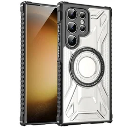 Luxury Shockproof Armor Magnetic Phone Case with Military - Grade Protection - Galaxy S21 FE (Black)