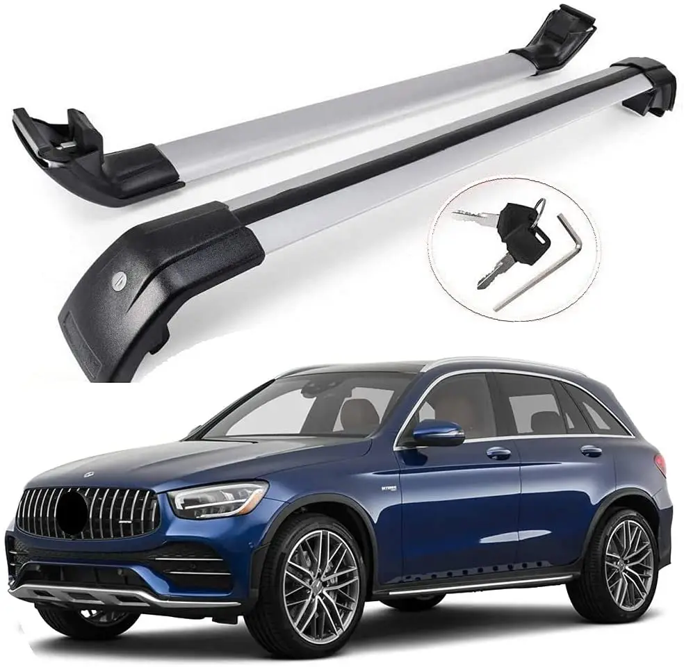 Lockable for Mercedes Benz GLC GLC43 GLC300 2016 2021 2022 Roof Rack