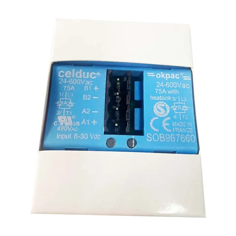 

France Saide solid state relay SOB967660 two-phase solid state relay 75A DC control AC new original SOB967660
