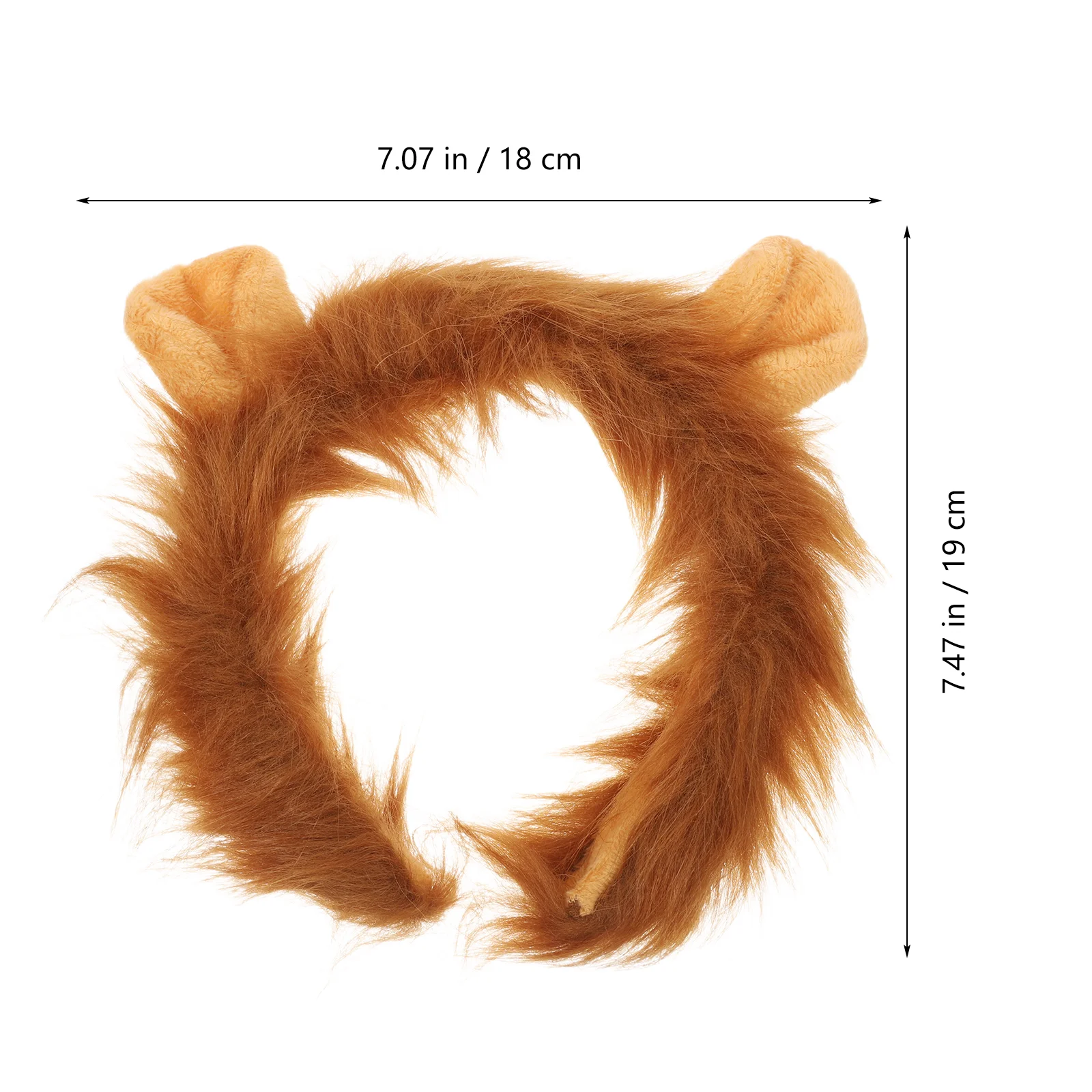 Lion Headband Comfortable Animal Ears Costume Accessory Stage Prop Party Supplies Photography Gadgets Teen Accessories
