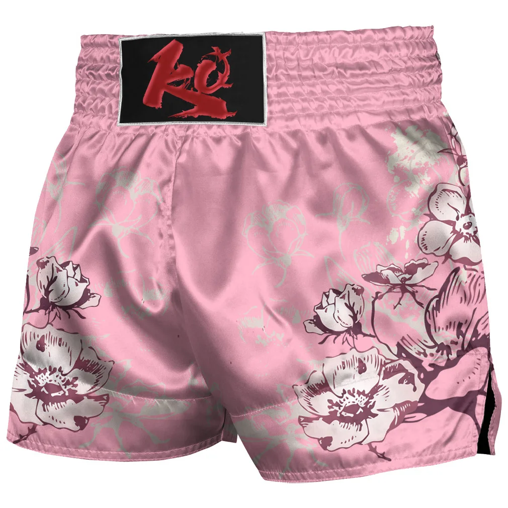 Sakura Flower Boxing Muay Thai Shorts for Women 5
