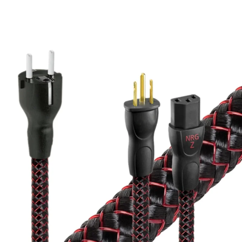 Cavo Di Alimentazione Audio Hi-End Nrg Z3 Spina Usa/Ue Psc + Cavo Di Alimentazione Ca Audio Hifi In Rame