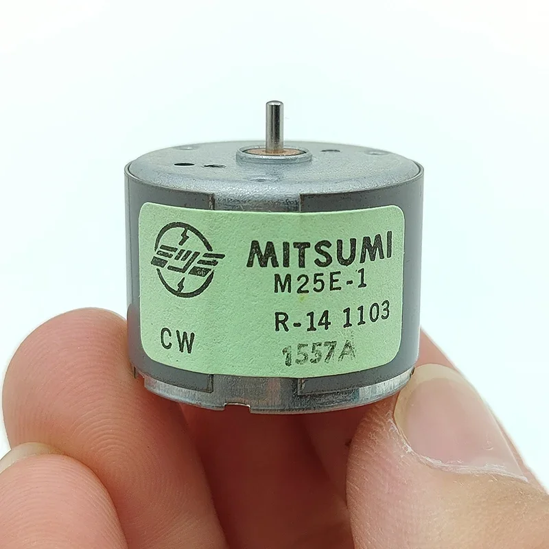 Лазерный мини-электродвигатель MITSUMI, 25 мм, 3 в, 5 В, 6 в, 9 В, 12900 об/мин