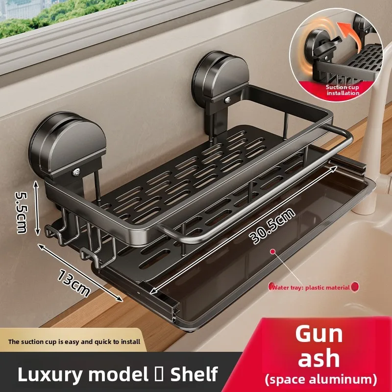 Space-saving kitchen rack