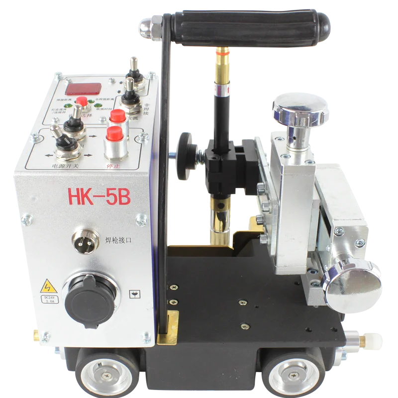 HK-5B DC24V Mobile Welding Equipment 150-1900mm/min Welding Speed Trolley Magnetic Adsorption