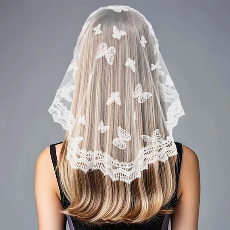 Velo Pizzo da sposa ricamato a mano. Origine spagnola - Catawiki