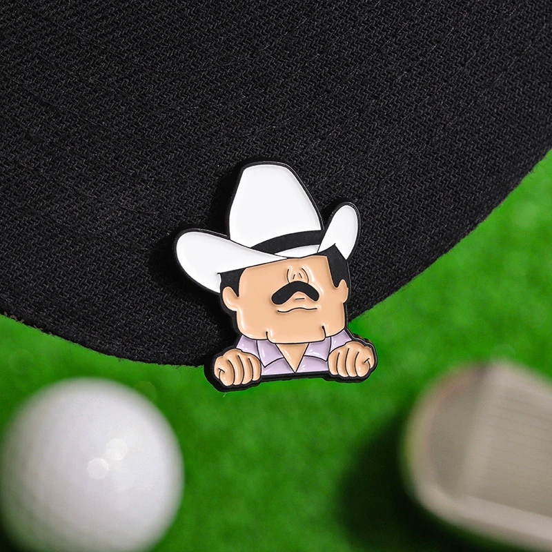 New Mexico Hut Clip Dekoration Emaille Farbe Abzeichen Pin Metall Stilvolle Dekor Mode Brosche Kleidung Mexikanische Kappen Pins Anhänger – Detail 3