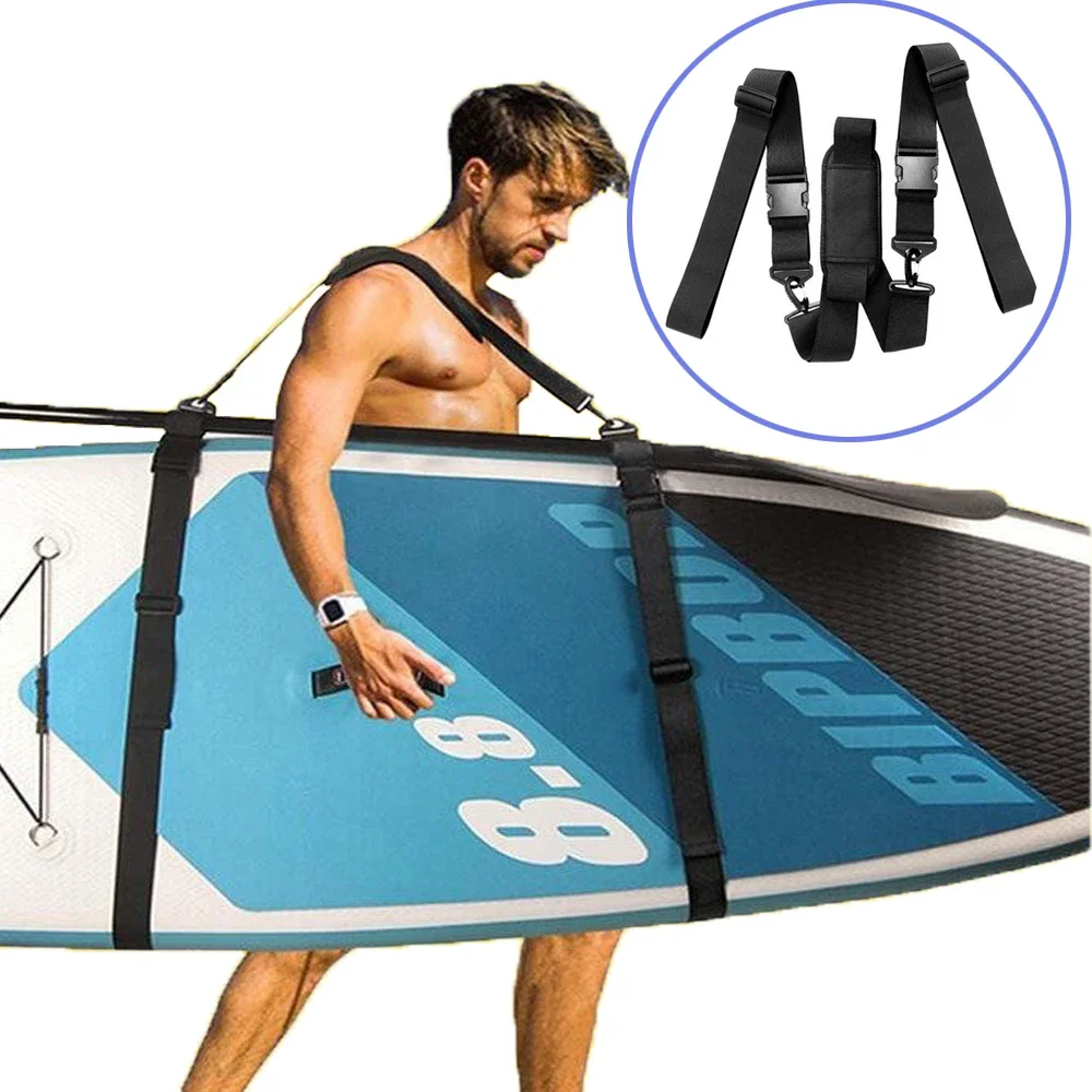 Surfboard Shoulder Carry Sling Adjustable Straps for Stand Up Paddleboard Sup Board Surf Fins Paddle Wakeboard Kayak surfboard strap