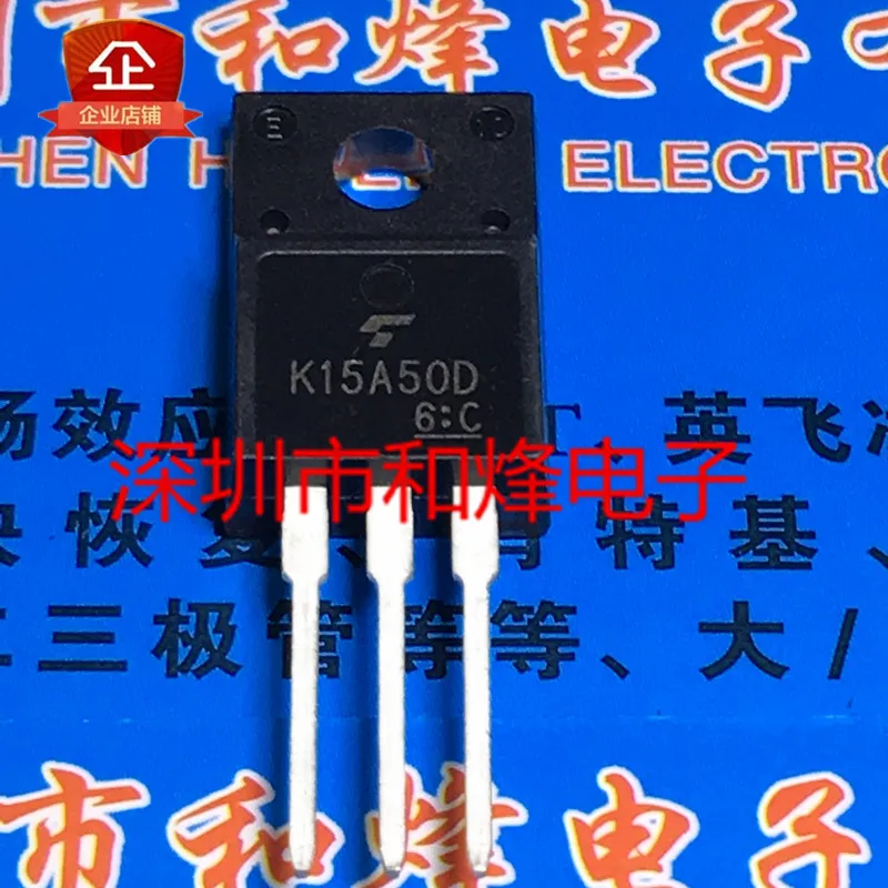 

Оригинал 4 шт./K15A50D TK15A50D TO-220F 15A 500V