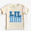 BIG SIS/LIL SIS Print Retro Kids T-shirt Short Sleeve Round Neck Casual Tee Top Sister Brother Retro Family Matching Outfits 6