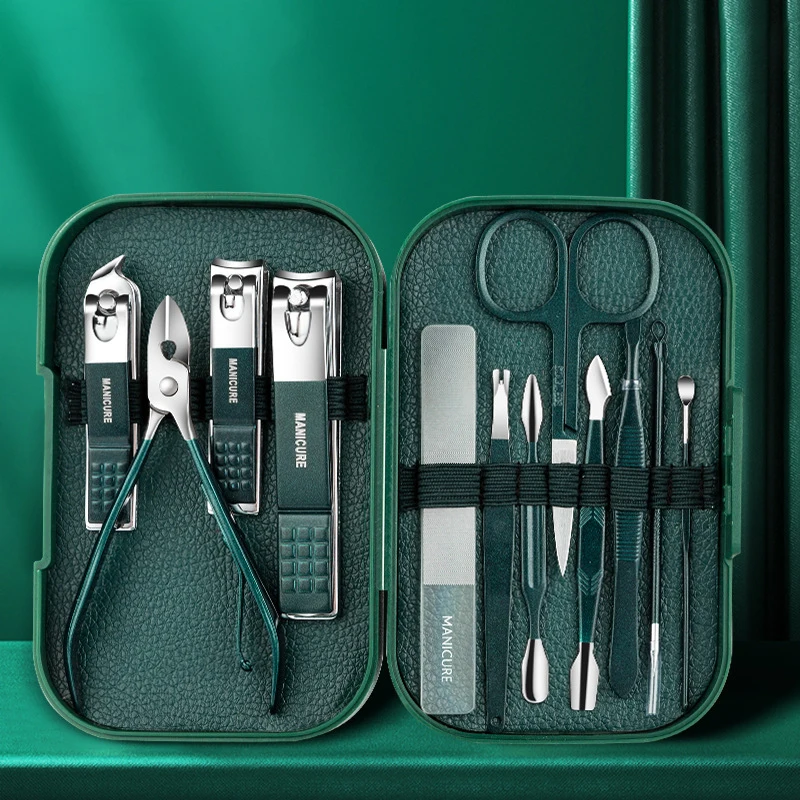 12Pcs Colorful Stainless Steel Nail Scissors Manicure Tools Nail ...