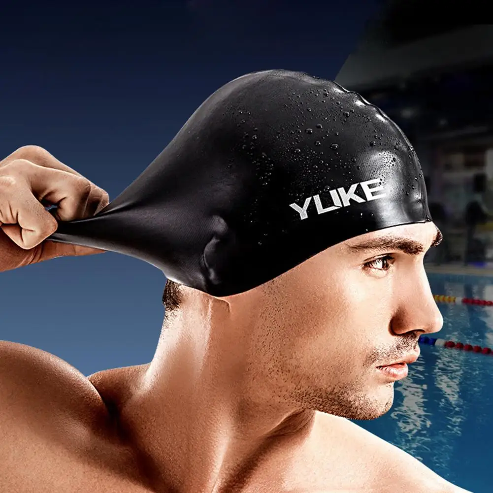 Waterproof Swimming Hat Durable Non-Slip Swimming Pool Cap Swim