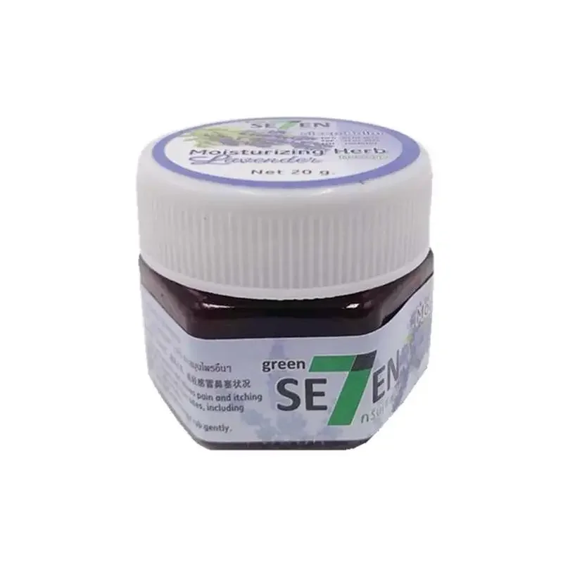 1pcs Thai Lavender Cream Ointment Headache Dizziness Toothache Mosquito Bites Antipruritic Essential Balm Cream 20ml