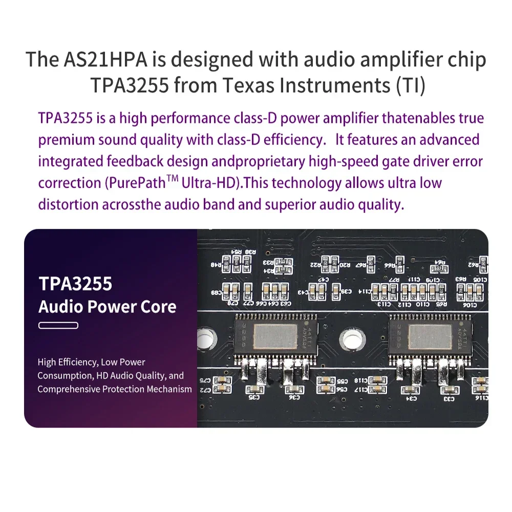 300W*2+600W TPA3255 Bluetooth Power Amplifier Board 2.1 Ch Class D USB Sound Card Subwoofer Theater Audio Stereo Equalizer Amp 3