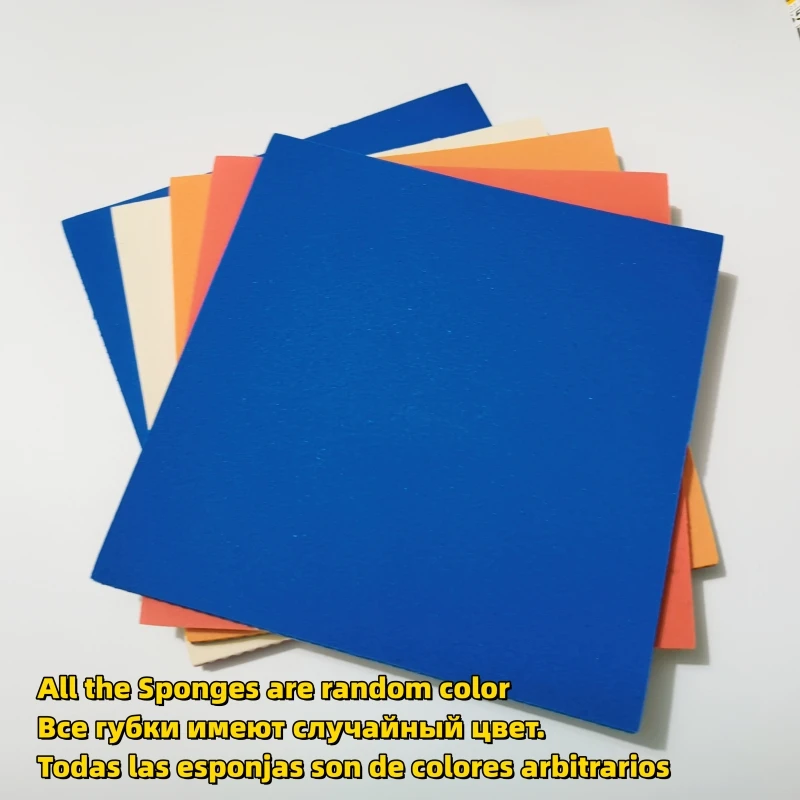 Huieson 5 Colors Colorful Table Tennis Rubber Sheet Rainbow 2.0mm Green Blue Yellow Purple Pink Ping Pong Rubber for Training