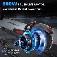 IENYRID A1 Trottinette électrique pliable 800W/48V/12.5 AH E-Scooter Vitesse maximale 45KM par heure Autonomie maximale 20-30KM Trottinette électrique urbaine pour adultes 2