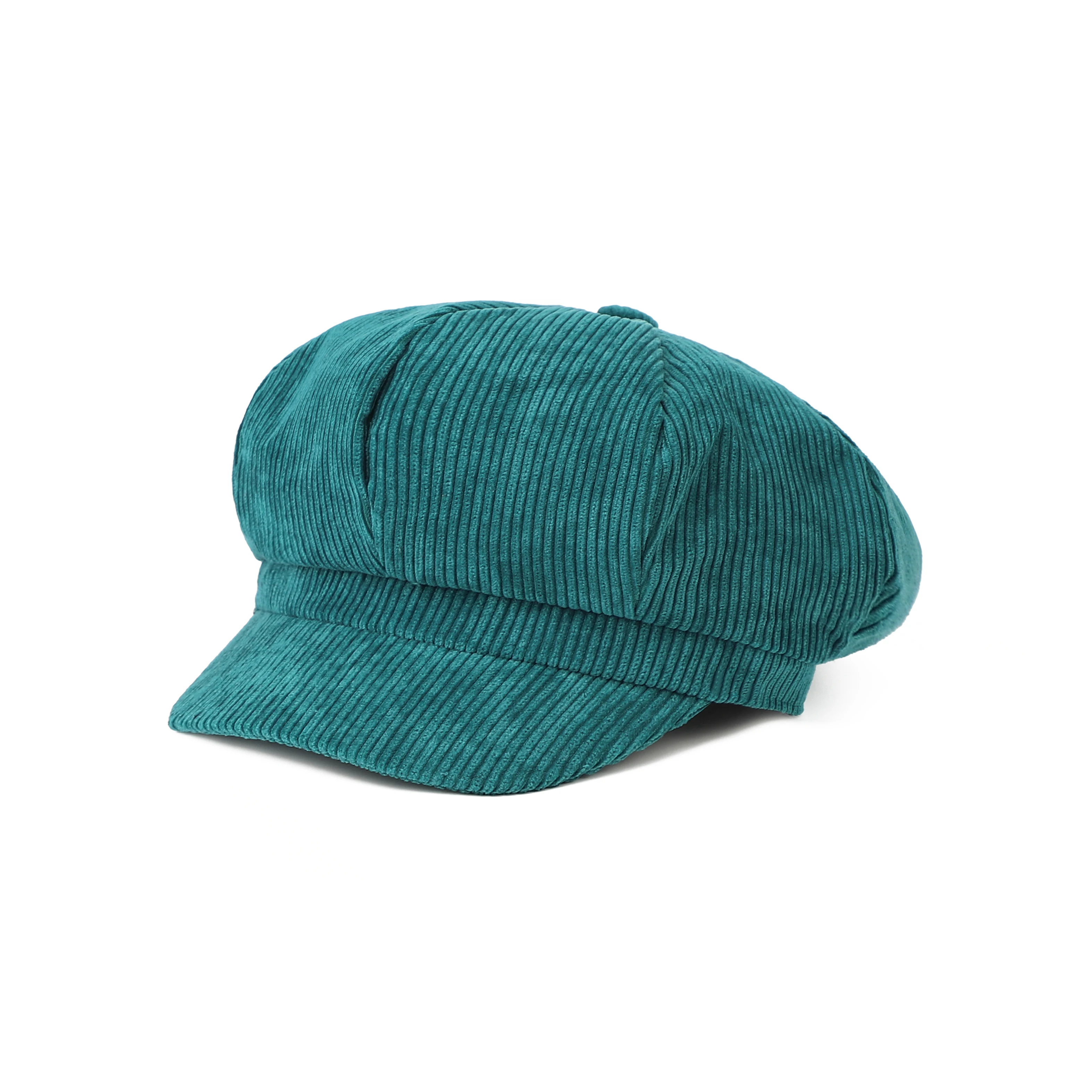 כובע ניוזבוי ברט נשים וינטאג' ברט צייר כובעי חורף לנשים וגברים כובעי אוקטגונליים נשיים צבע סולידי קז'ואל