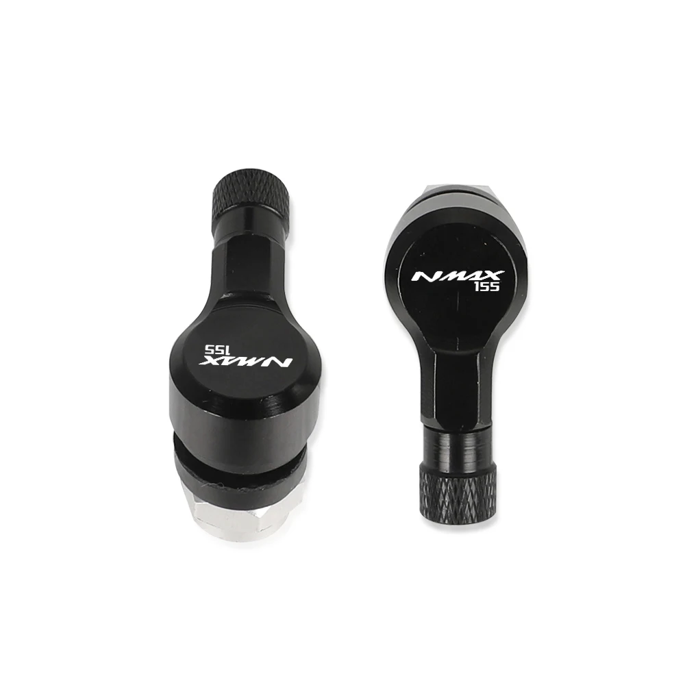 

For yamaha NMAX155 NMAX 155 2023 New Motorcycle 90 Degree Tire Valve Stem Caps Covers Car Scooter Aluminum Tubeless Valve Stems