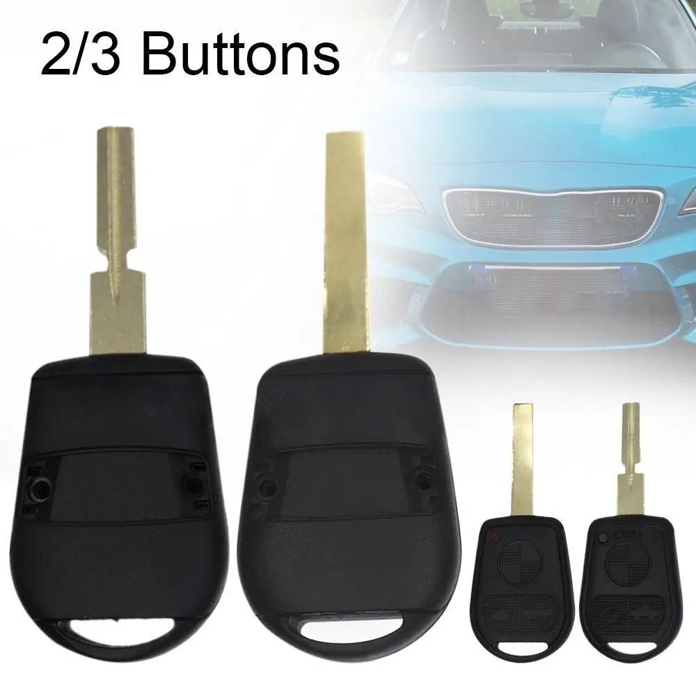 Uncut Blade Key Fob Cover Car Key Case Remote Fob Cover Car Key Shell Remote Key Case Per Bmw E31 E32 E34 E36 E38 E39 E46 Z3