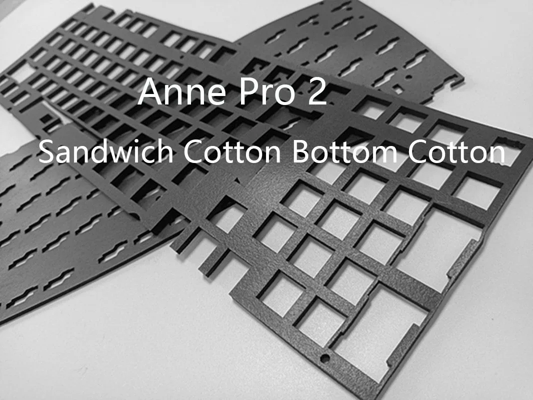 AnnePro2MechanicalKeyboardSandwichCottonBottomCottonMute