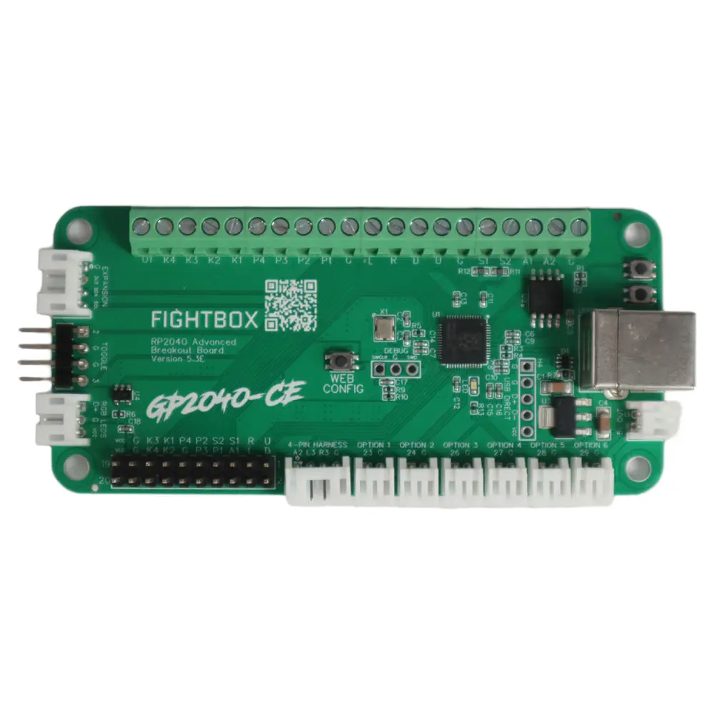 FightBox-PICO-PLUS RP2040 Advanced Breakout Board Zero Delay