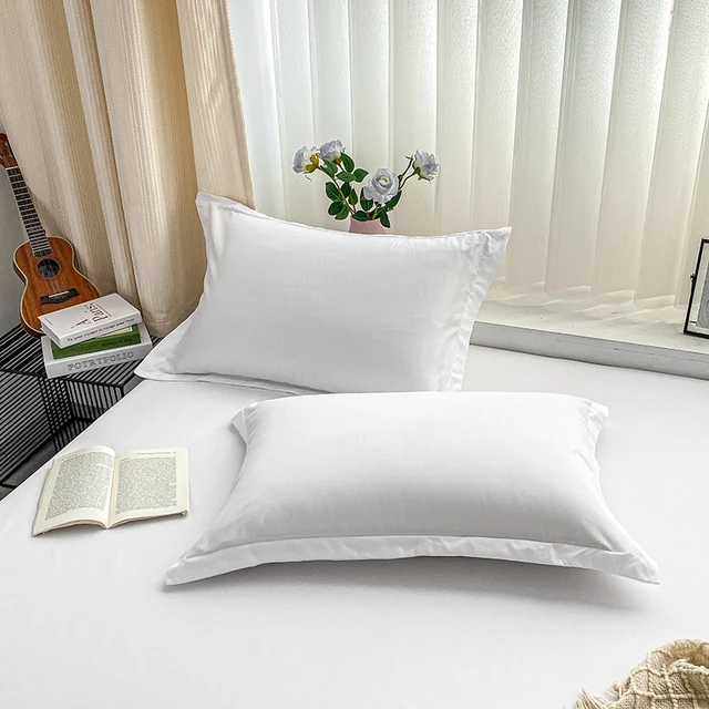 Ensemble de draps de lit brossés solides, drap-housse et taies d'oreiller de qualité supérieure, finition en satin doux pour un confort luxueux, entretien facile 5
