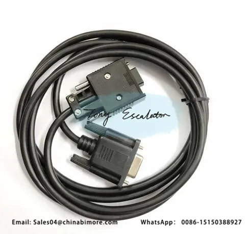 Elevator escalator software cable RS232 PMC RS232 PMC cable programming pc adapter for pmc sevro