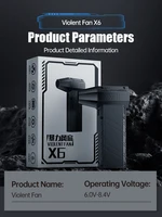 X6 Mini Turbo Jet Fan Portable Turbo Fan 140000RPM Jet Turbo Blower Brushless Motor Handheld Duct Fan Cleaning Tool Type-C - Image 4