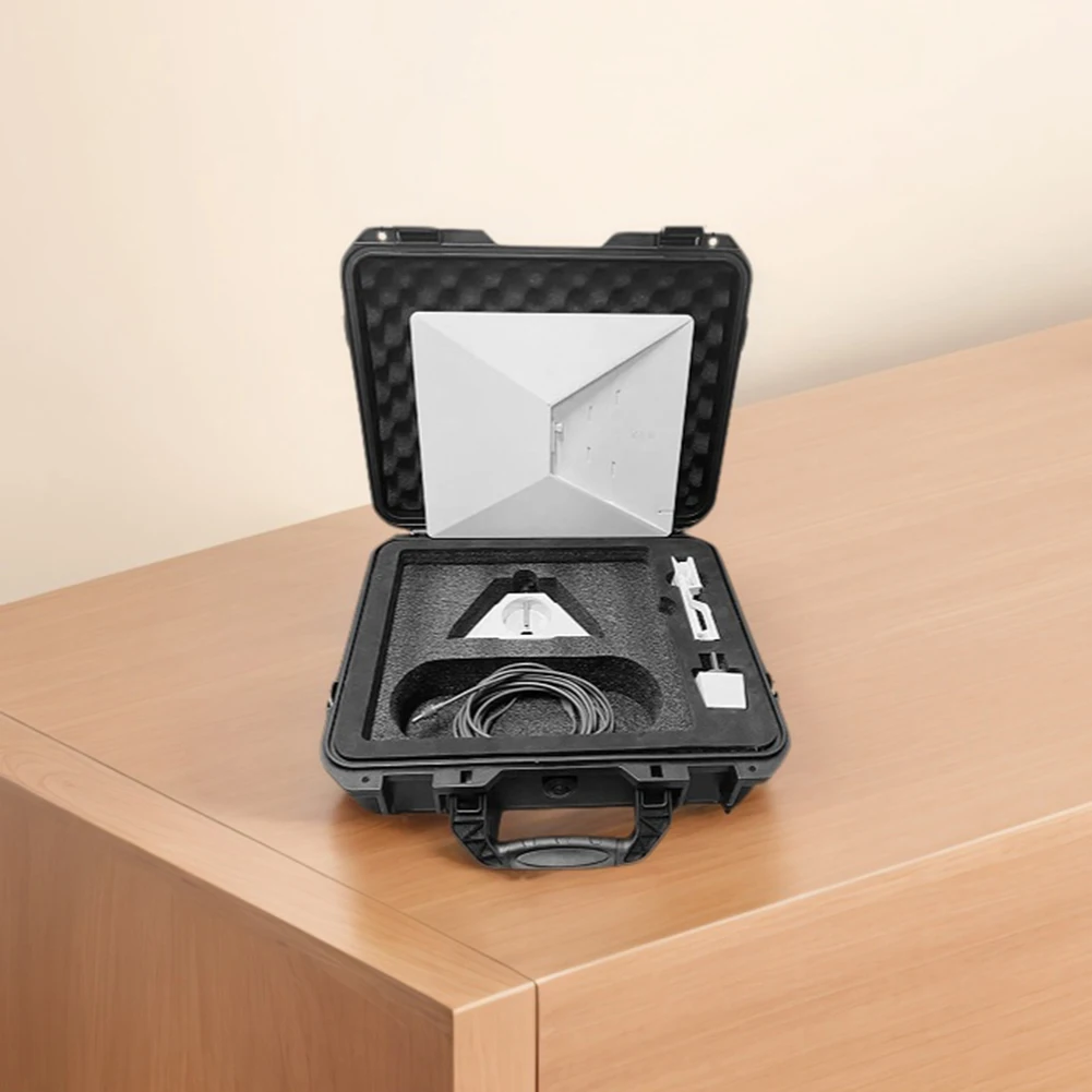 Waterproof Travel Case with Molded Foam Hard Carrying Case Portable Travel Protective for Starlink Mini Accessories