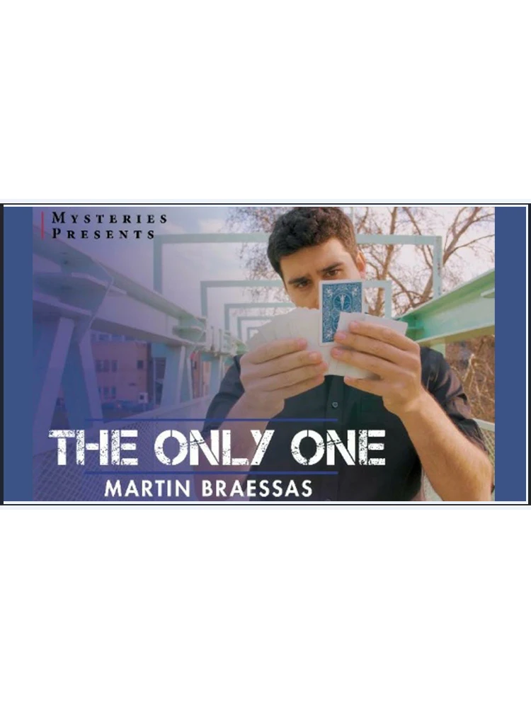The Only One (Gimmicks) by Martin Braessas Mentalism Card Magic and Trick Decks Close up Magic Illusions Street Magic Props Fun the trick