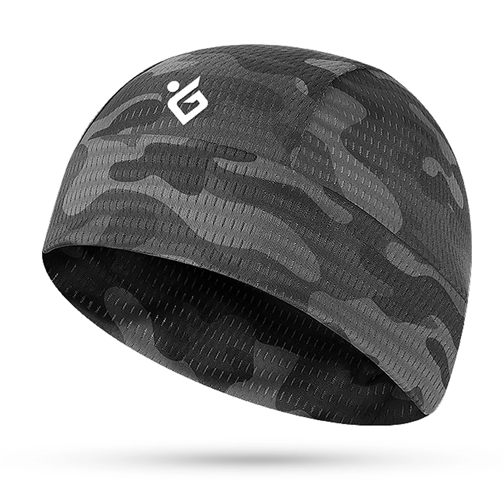 CoolingSkullCapBreathableSummerCyclingCapsIceFabricAntiUV