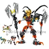 Bionicle Series Golden Mask Master Skull Warrior Building Blocks Hero Factory Fit Robot Bricks Toys For Boys Kids Christmas Gift 6