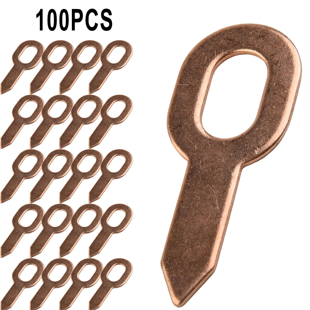 

100Pcs Car Dent Puller Straight Pull Ring For Spot Welding Welder Car Body Panels Pulling Washer Repair Tools Kits 55mm